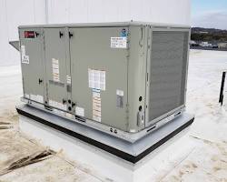 Image of rooftop, split system, and packaged HVAC units