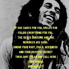 Bob Marley quote yea bruh | Bob Marley speaking here! | Pinterest ... via Relatably.com