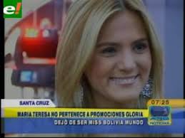 Polémica: PG destituye a María Teresa Roca, ya no es Miss Bolivia Mundo - E1102210701