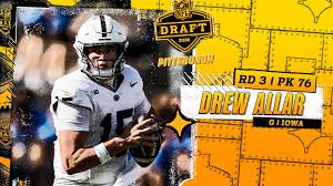 Steelers select Allar in third round