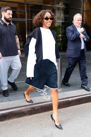 Ayo Edebiri Gave Carrie Bradshaw's Favorite Outfit Formula an Autumnal Twist