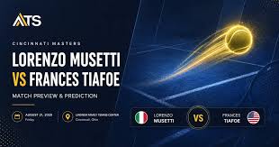 Lorenzo Musetti vs Frances Tiafoe Prediction - 8/21/2026