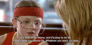 skinny fat Abigail Breslin little miss sunshine Movie Quote it&#39;s ... via Relatably.com