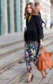 Znalezione obrazy dla zapytania flower pants style