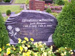 Grab von Marianne Gerdes (geb. Rieger) (25.03.1951-23.11.2001 ...