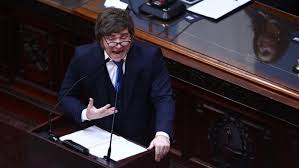 Milei says Argentina should shut down the state if budget runs out