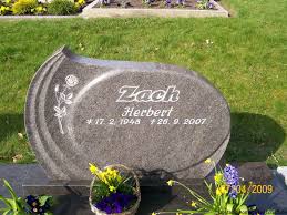 Grab von Herbert Zach (17.02.1946-26.09.2007), Friedhof Bangstede