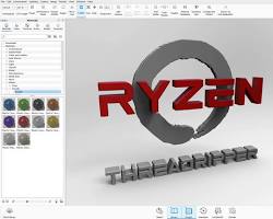 Imagem de KeyShot interface
