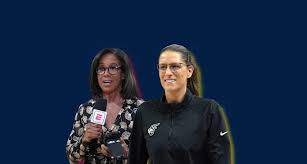 Raven Johnson praises coach Stephanie White for her coaching abilities and her partner