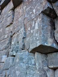 Angular cliff: Arrow Canyon, Nevada