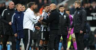 Newcastle assistant confronts Gianluigi Donnarumma in fiery Man City scenes