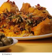 نتیجه تصویری برای خورش قیمه خلال و زرشک