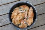 Rezept Ayam-Cemani-Huhn aus dem Dutch Oven