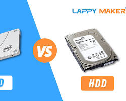 Image of SSD vs HDD