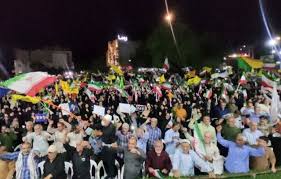 تجمع باشکوه مردم بوشهر در دفاع از آرمان‌های انقلاب