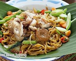 Gambar Bakmi Jawa with modern toppings