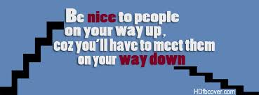 Be nice to people - Attitude HD Fb cover via Relatably.com