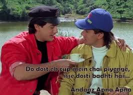 Friendship Dialogues from Bollywood Movies - Chatpata Bollywood via Relatably.com