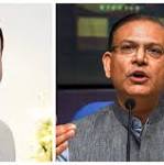 Jayant Sinha garland gesture: Rahul