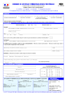 Demande d'imatriculation