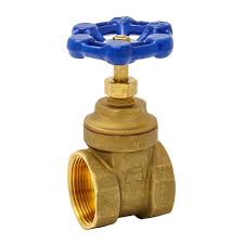 Everbilt 1-1/2 in. Brass FPT Compact-Pattern Threaded Gate ...