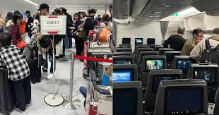 SIA passengers from Sapporo to S'pore stuck in cabin for hours as plane has to turn back