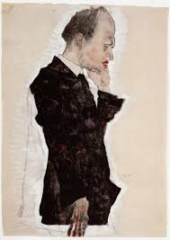 Portrait of Oskar Reichel - Egon Schiele - as an art print of ...