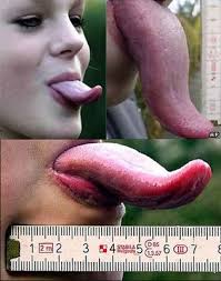 #2 – Annika Irmler - Longest Female Tongue (7 cm). via www.boysjoys.comcomplain. Next #1 - Cathie Jung - Smallest Waist (38 cm) - 5452_728x