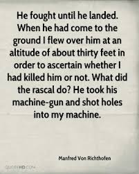 Manfred Von Richthofen Quotes | QuoteHD via Relatably.com