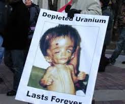 Image result for depleted+uranium+babies