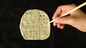 Afbeeldingsresultaat voor clay tablet