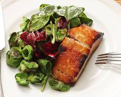 Image of Black Cod with Miso Glaze and Roasted Vegetables
