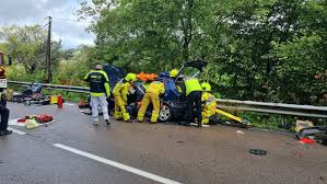 Accident Grave près d'Autun : 3 Blessés, Héliportage d'Urgence ! - Imagen principal del artículo