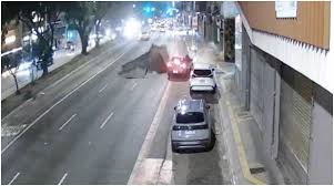 VÍDEO mostra quando 'asfalto explode' e cratera se abre na Rua da Consolação, em SP