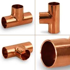 PLUMBFLEX 1/8 in. Copper Tee Fitting with Solder Cups (5 ...