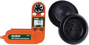 Amazon.com: Extech 45118 Mini Waterproof Thermo Anemometer ...