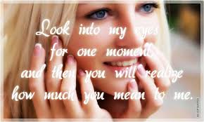 Look Into My Eyes For One Moment - SILVER QUOTES | We Heart It ... via Relatably.com