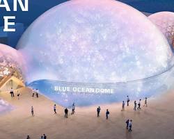 BLUE OCEAN DOME 大阪万博の画像