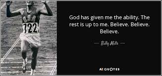 TOP 10 QUOTES BY BILLY MILLS | A-Z Quotes via Relatably.com