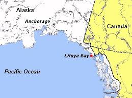 Image result for lituya bay megatsunami