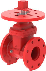 Nrs Resilient Seated Piv Gate Valve Flange Ends (red ...