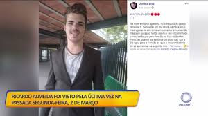 Jovem desaparecido em Santa Maria da Feira