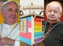 Znalezione obrazy dla zapytania Dziwisz spotkał się ze środowiskami LGBT