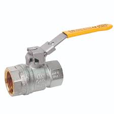 Brass Ball Valve - EN331 Gas Approved - HTB - Locking Lever ...