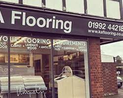 K & A Flooring showroom