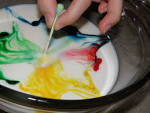 Milk Food Coloring And Dish Soap Experiment Incredible Science