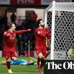 Salah strike sparks Liverpool's second-half