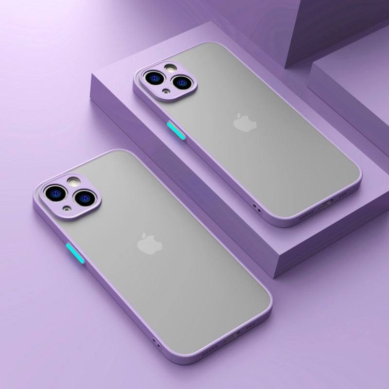 Shockproof Matte Apple iPhone Case