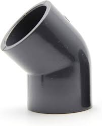 1 codo de PVC de 45 grados for suministro de agua ...