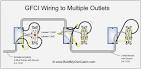 Wiring gfci in series